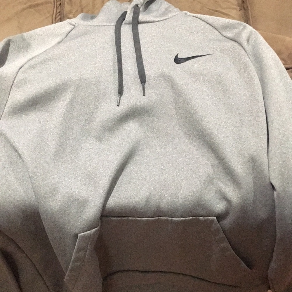 Grey Nike Sweatshirt Barley Worn